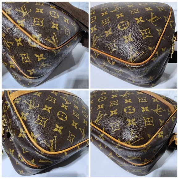 Authentic Louis Vuitton Reporter Shoulder Bag Brown/Beige - Picture 14 of 16